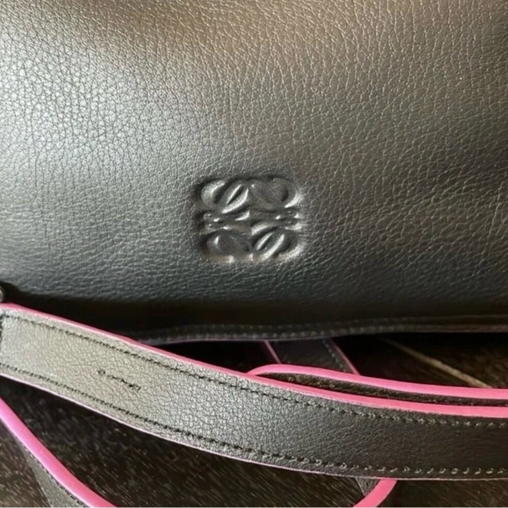 Loewe Flamenco Black and Pink Mini Bag - Picture 10 of 11